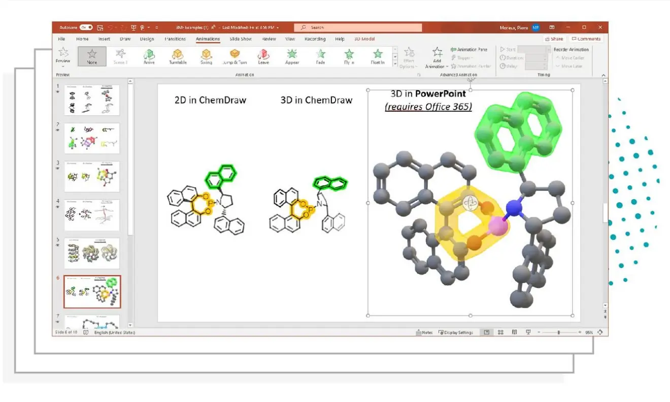 ChemDraw结构图